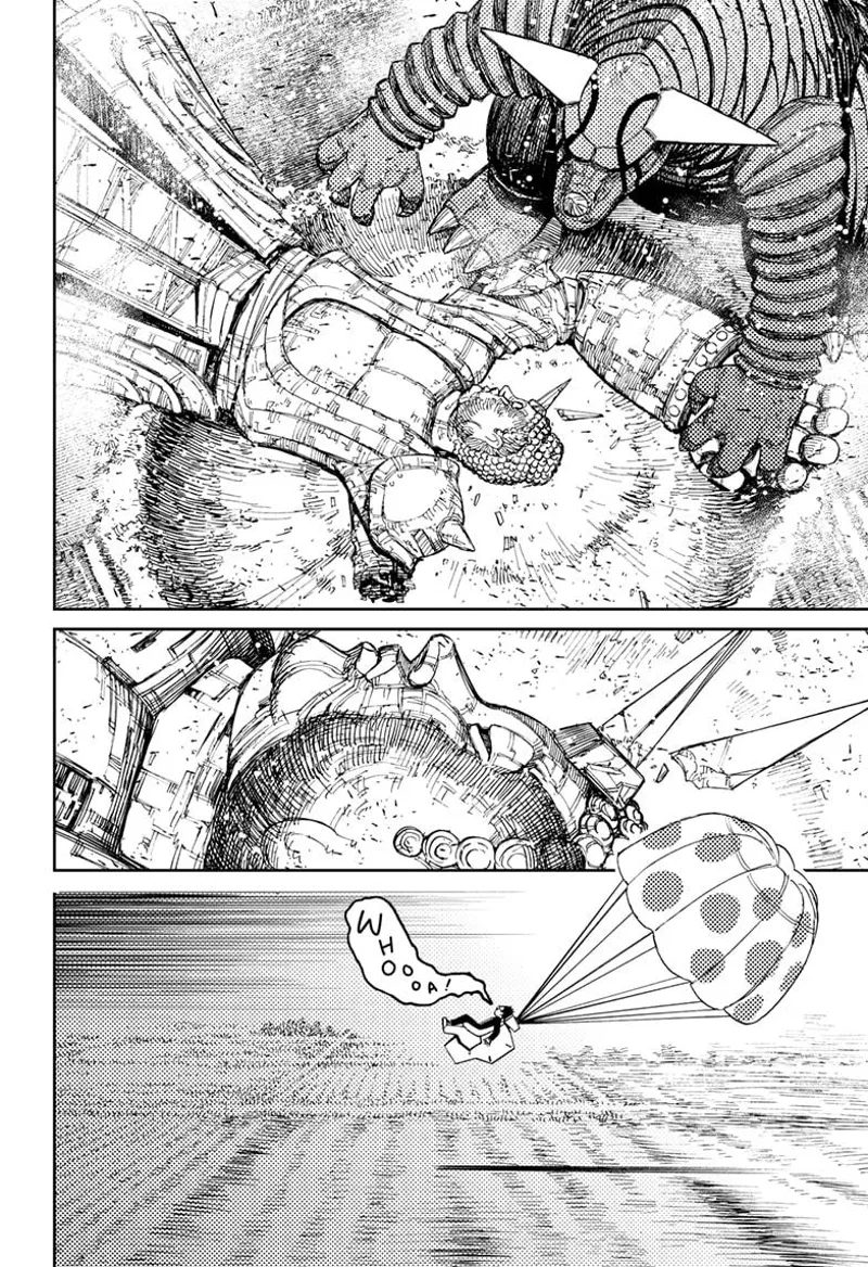 Dandadan Chapter 69 – Clash! Space Kaiju VS. Giant Robot | Dandadan